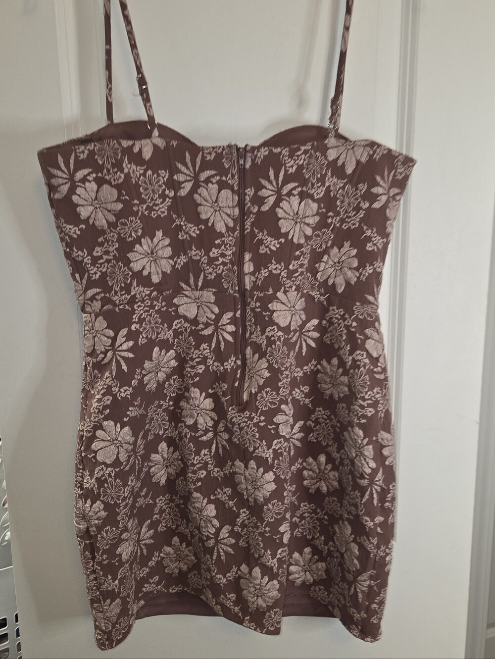Windsor Floral Brocade Mini Dress - Picture 12 of 16